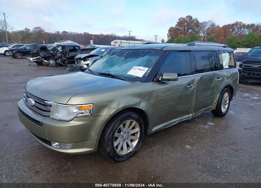 2012 FORD FLEX SEL VIN: 2FMGK5CC5CBD02068
