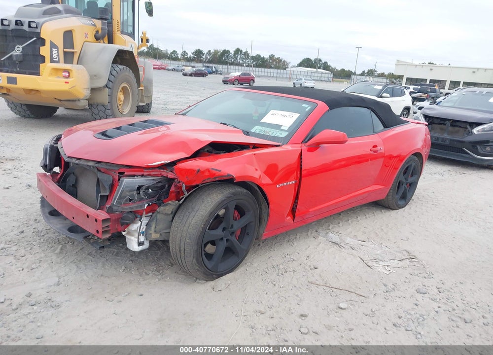 2015 CHEVROLET CAMARO 2SS VIN: 2G1FK3DJ6F9209274