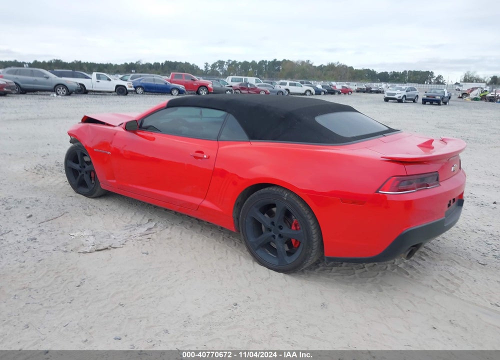 2015 CHEVROLET CAMARO 2SS VIN: 2G1FK3DJ6F9209274