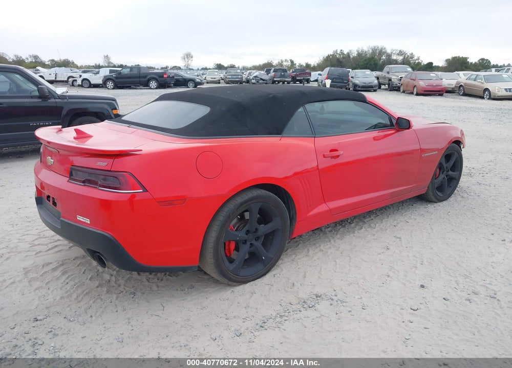 2015 CHEVROLET CAMARO 2SS VIN: 2G1FK3DJ6F9209274
