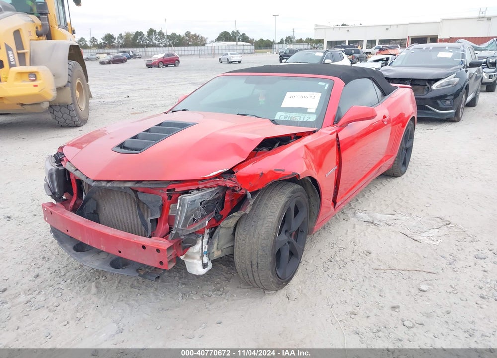 2015 CHEVROLET CAMARO 2SS VIN: 2G1FK3DJ6F9209274