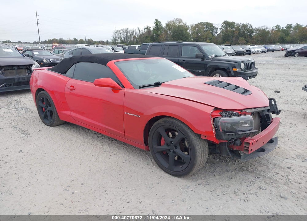 2015 CHEVROLET CAMARO 2SS VIN: 2G1FK3DJ6F9209274