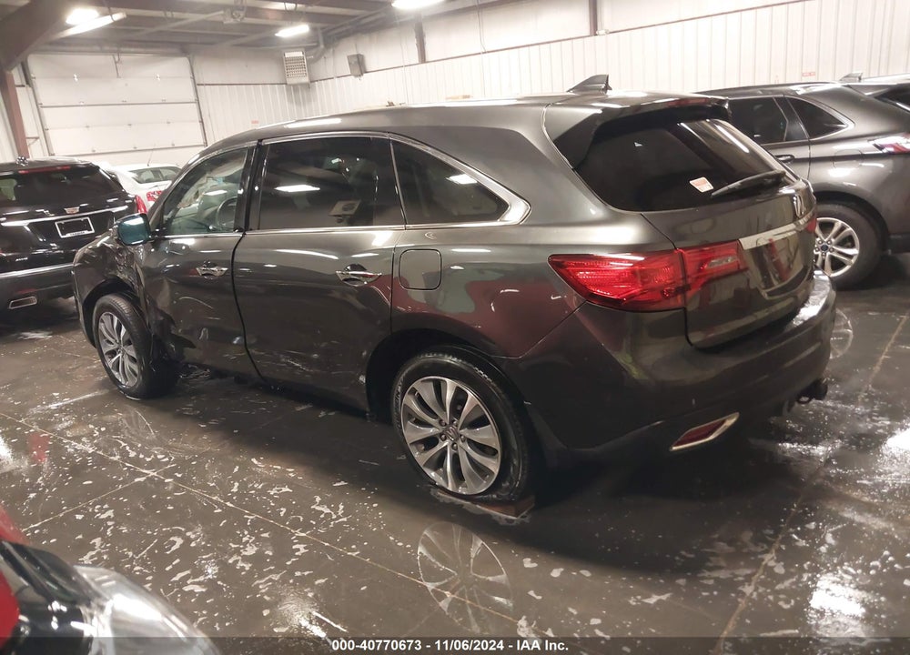 2014 ACURA MDX TECHNOLOGY PACKAGE VIN: 5FRYD4H45EB030642