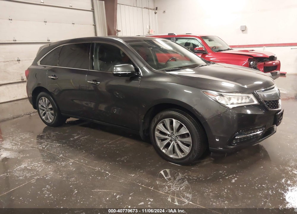 2014 ACURA MDX TECHNOLOGY PACKAGE VIN: 5FRYD4H45EB030642