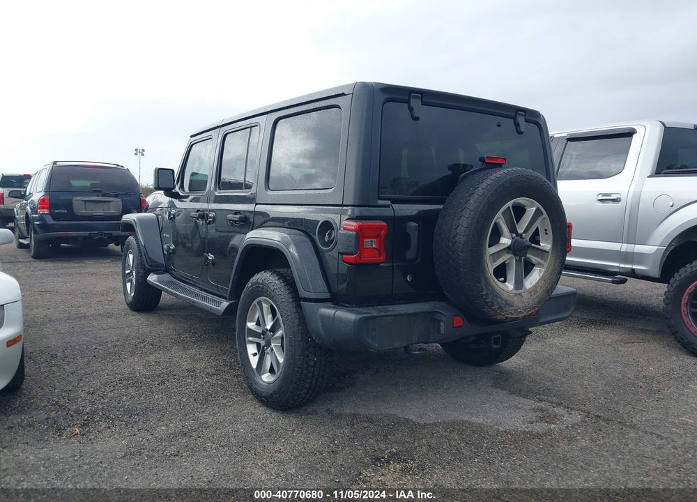 2018 ANGLER JEEP WR UNLIMITED SAHARA 4X4 VIN: 1C4HJXEG6JW110936