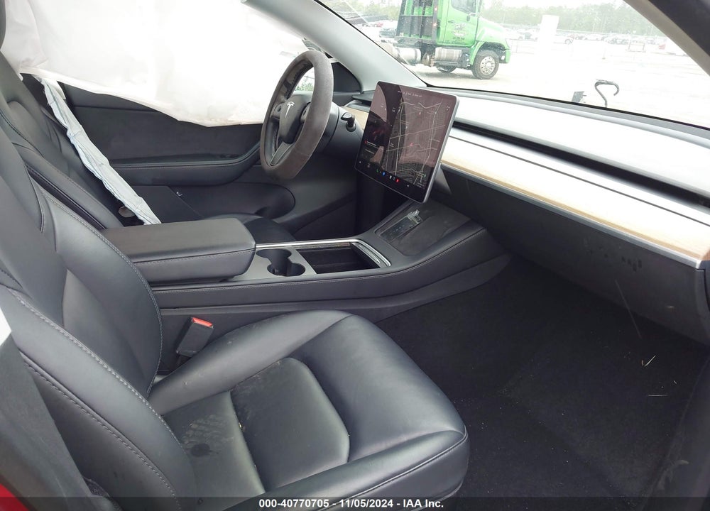 2021 TESLA MODEL Y LONG RANGE DUAL MOTOR ALL-WHEEL DRIVE VIN: 5YJYGDEEXMF145788