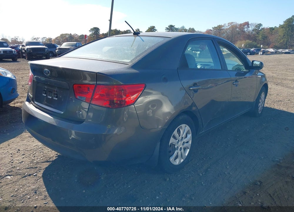 2012 KIA FORTE EX VIN: KNAFU4A24C5496396