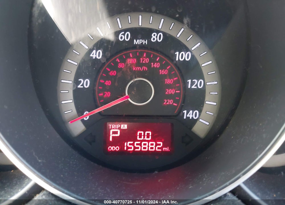 2012 KIA FORTE EX VIN: KNAFU4A24C5496396