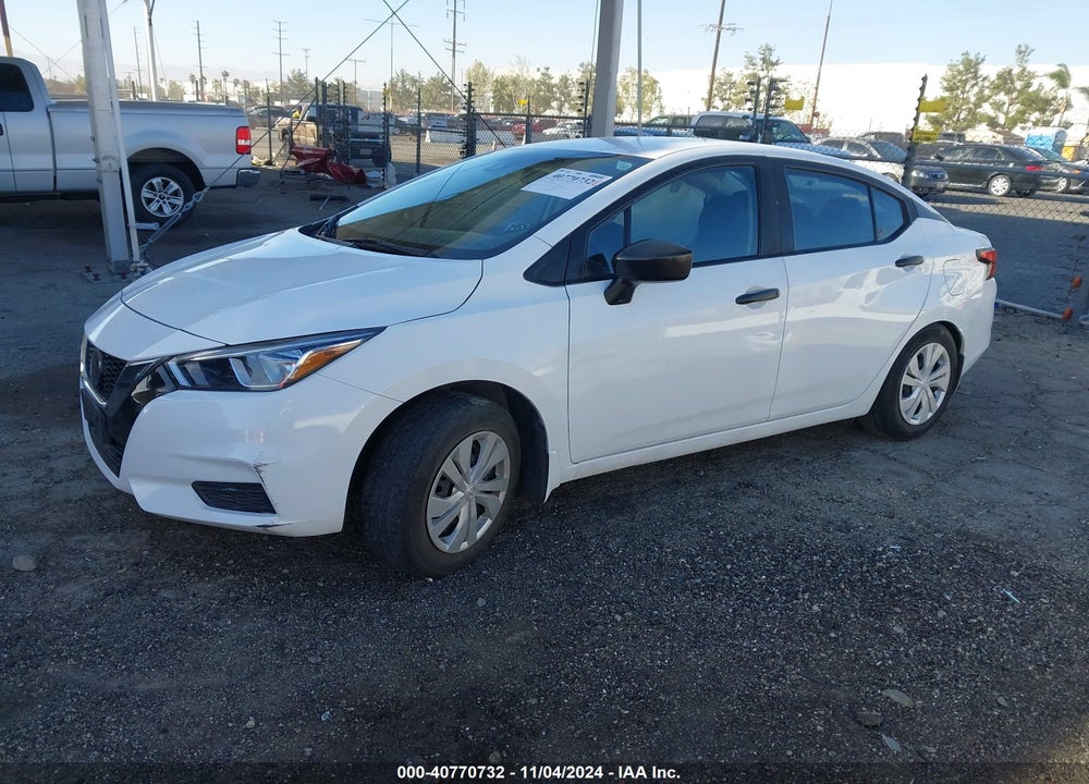 2020 NISSAN VERSA S 5-SPEED MANUAL TRANSMISSION VIN: 3N1CN8BV7LL897916