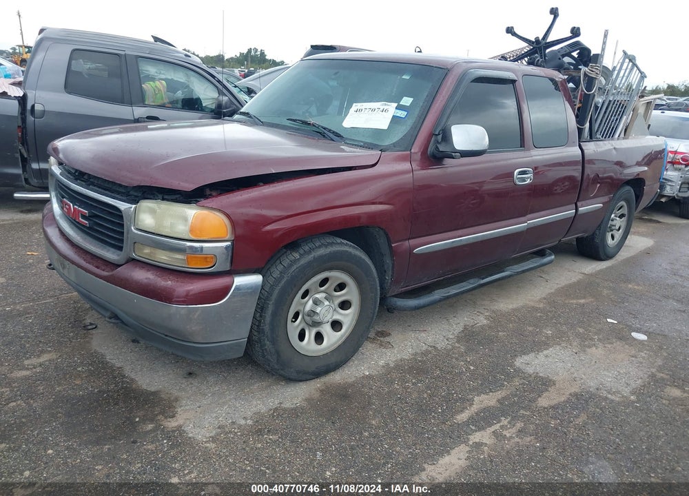 2000 GMC SIERRA 1500 SLE VIN: 2GTEC19V3Y1190412