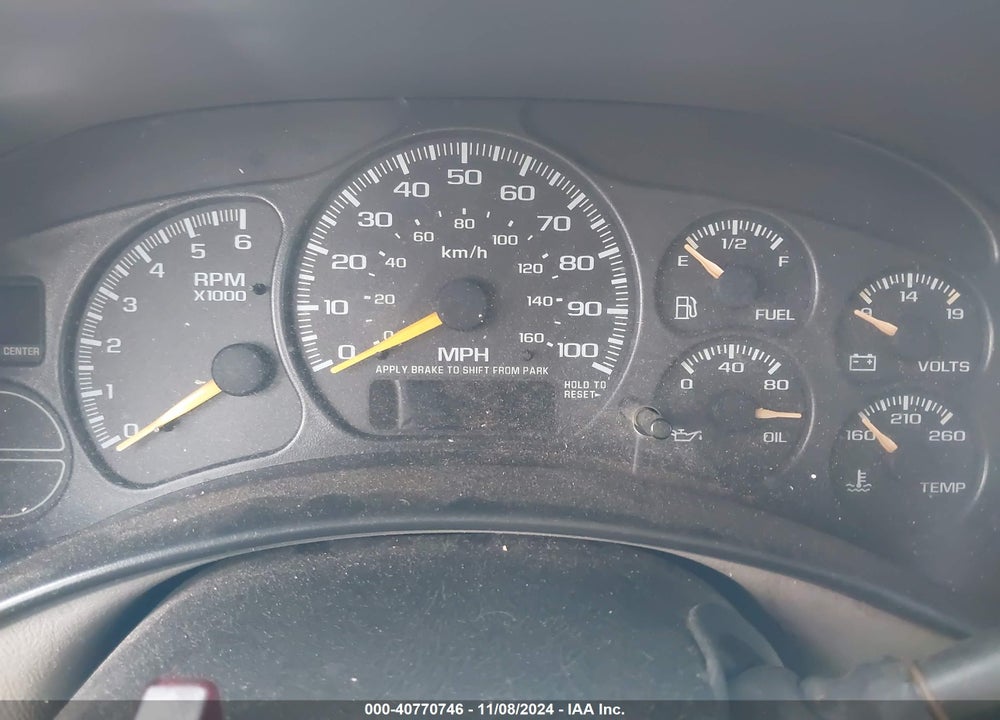 2000 GMC SIERRA 1500 SLE VIN: 2GTEC19V3Y1190412
