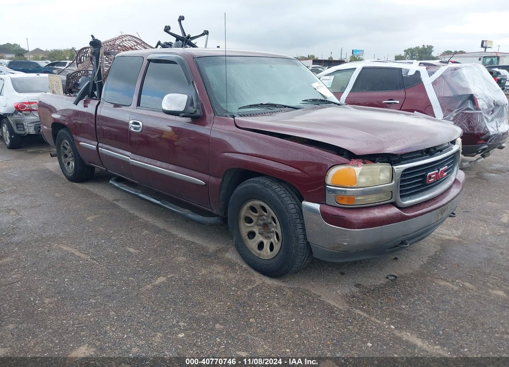 2000 GMC SIERRA 1500 SLE VIN: 2GTEC19V3Y1190412