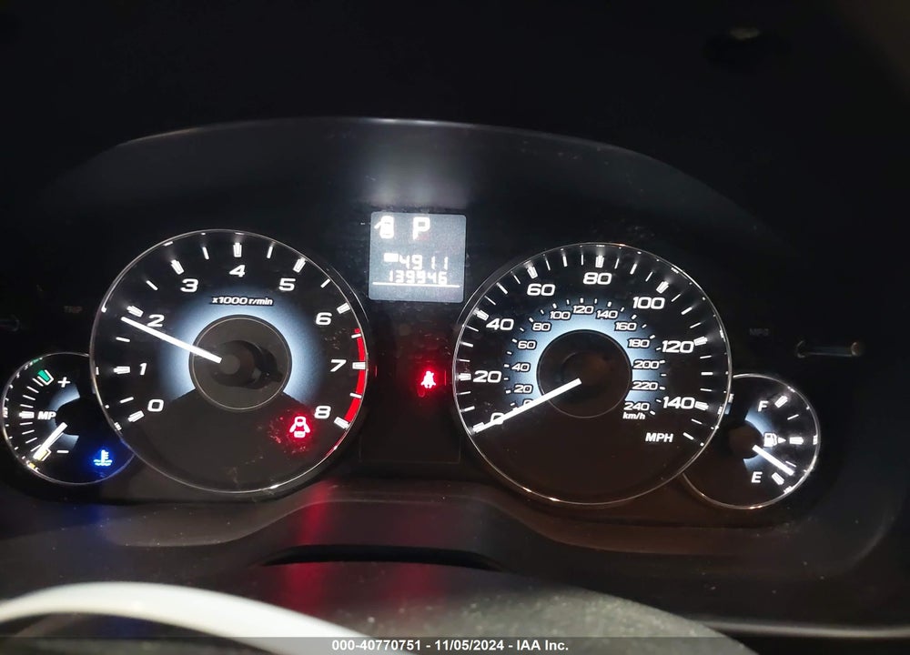 2010 SUBARU LEGACY 2.5I LIMITED VIN: 4S3BMBJ61A3239391
