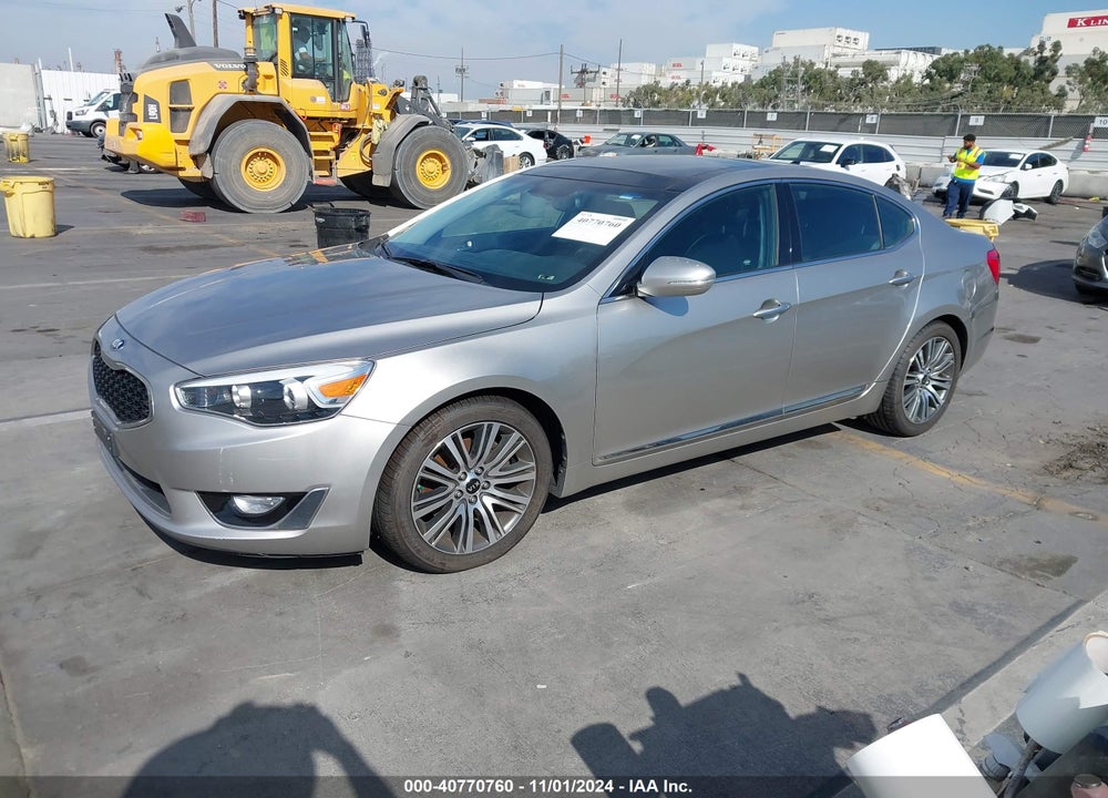 2014 KIA CADENZA PREMIUM VIN: KNALN4D72E5129300