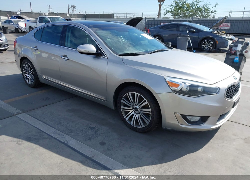 2014 KIA CADENZA PREMIUM VIN: KNALN4D72E5129300