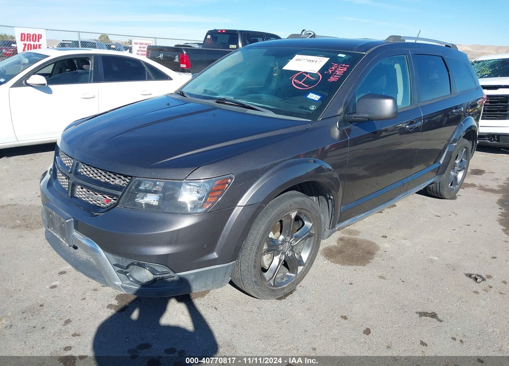 2016 DODGE JOURNEY CROSSROAD VIN: 3C4PDCGB1GT112671