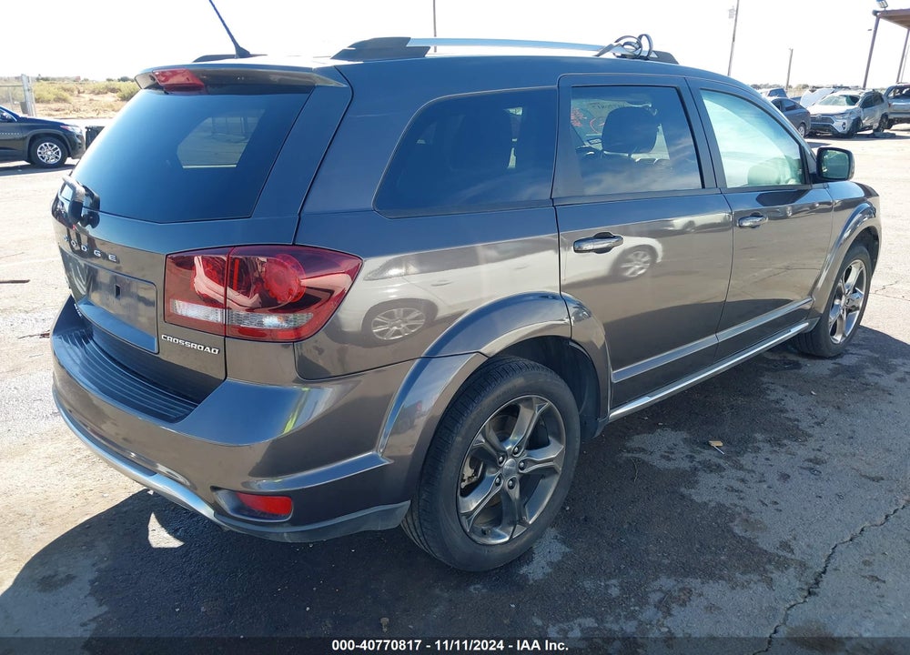 2016 DODGE JOURNEY CROSSROAD VIN: 3C4PDCGB1GT112671