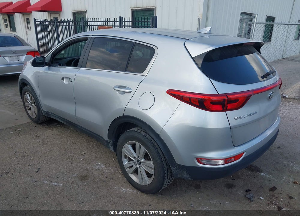 2019 KIA SPORTAGE LX VIN: KNDPM3AC6K7508643