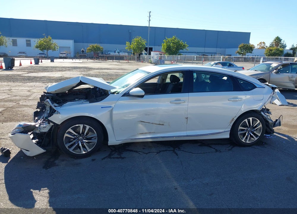2021 HONDA ACCORD HYBRID EX VIN: 1HGCV3F45MA003844