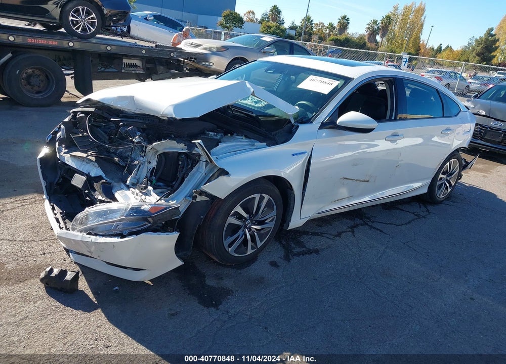 2021 HONDA ACCORD HYBRID EX VIN: 1HGCV3F45MA003844