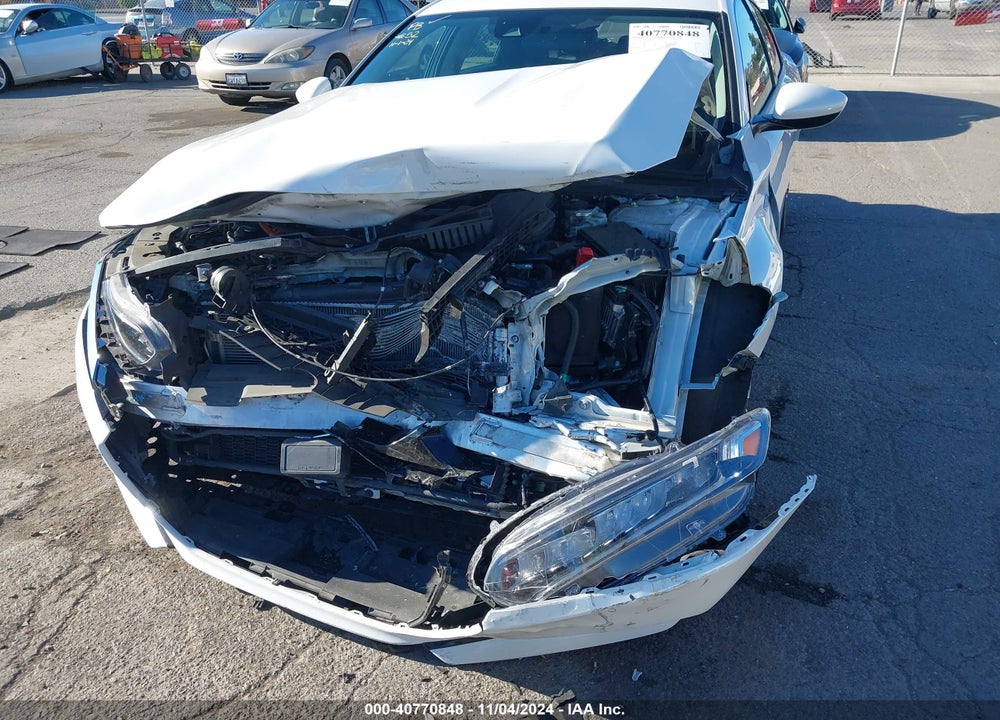 2021 HONDA ACCORD HYBRID EX VIN: 1HGCV3F45MA003844