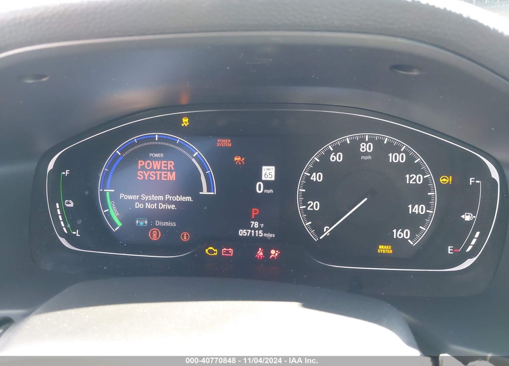 2021 HONDA ACCORD HYBRID EX VIN: 1HGCV3F45MA003844