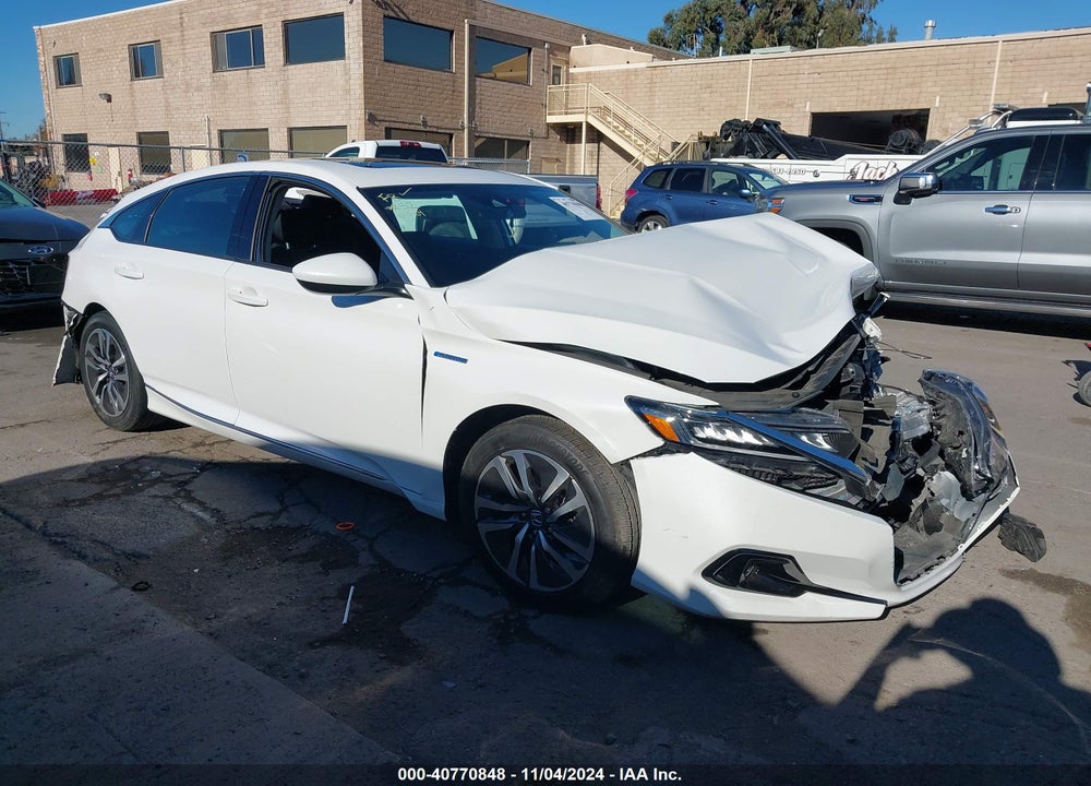 2021 HONDA ACCORD HYBRID EX VIN: 1HGCV3F45MA003844
