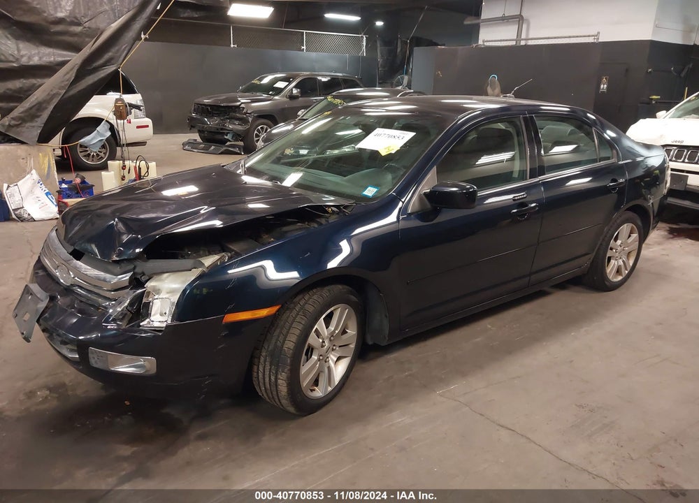 2008 FORD FUSION SEL VIN: 3FAHP08158R163319