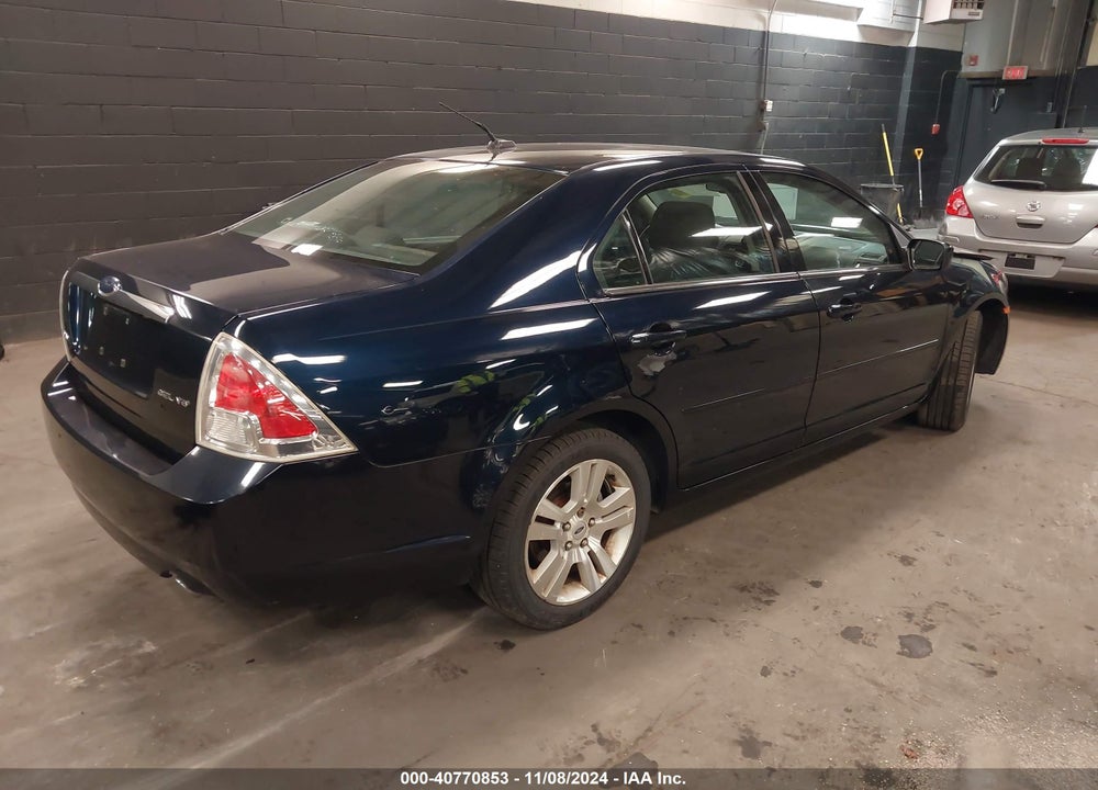 2008 FORD FUSION SEL VIN: 3FAHP08158R163319