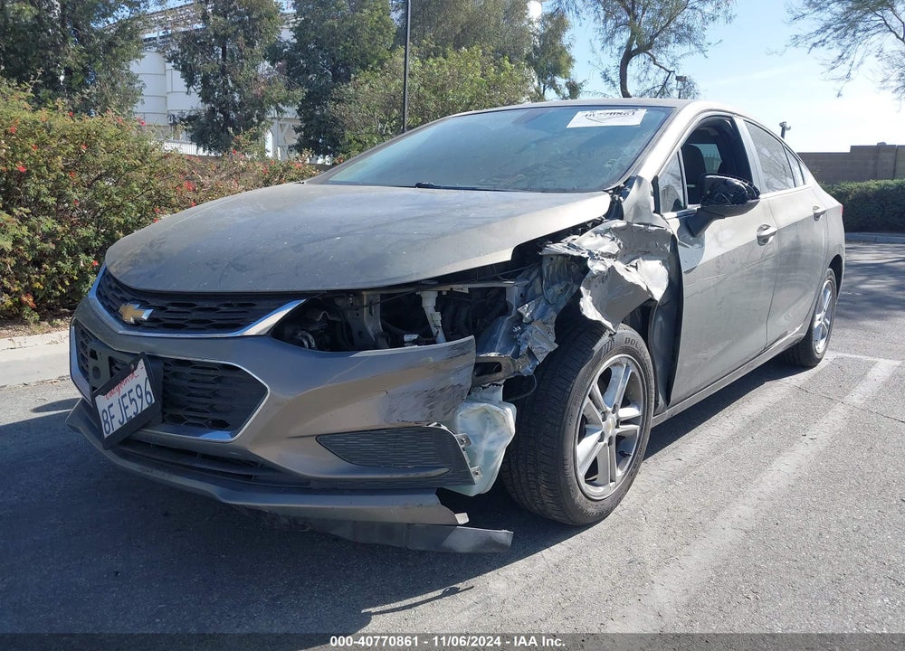 2018 CHEVROLET CRUZE LT AUTO VIN: 1G1BE5SM3J7241852