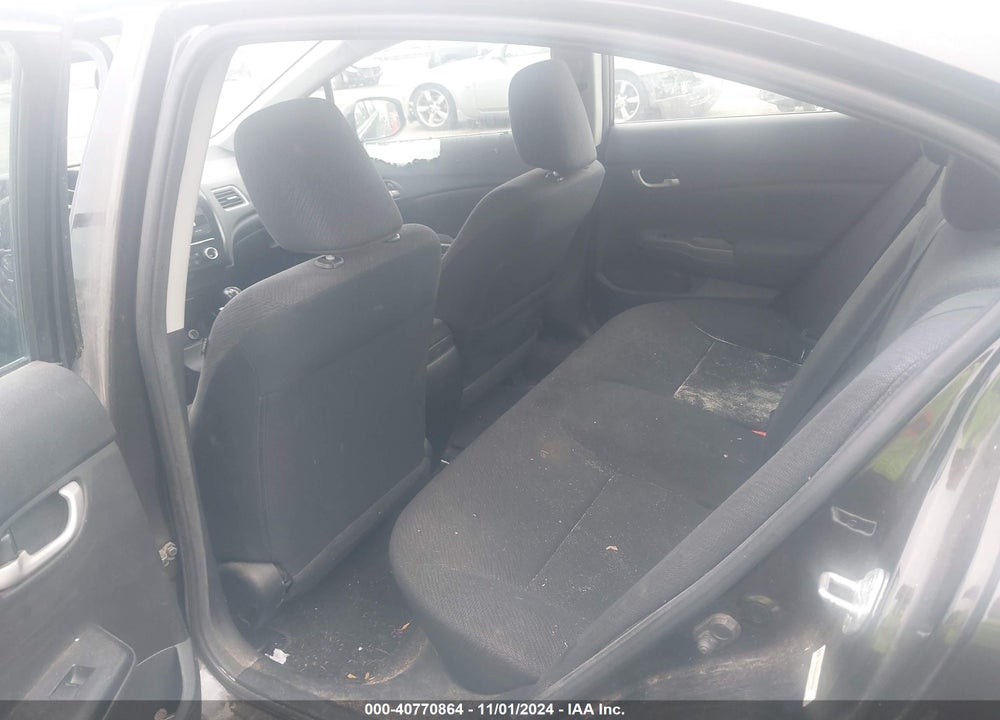 2013 HONDA CIVIC LX VIN: 19XFB2E57DE036544