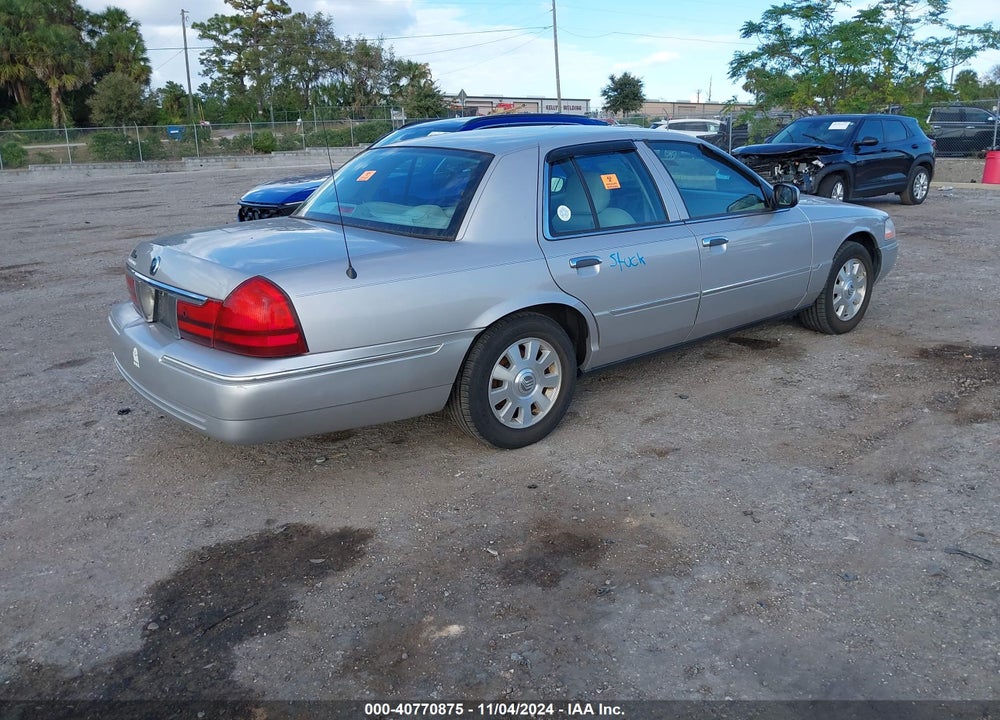 2005 MERCURY GRAND MARQUIS LS/LSE VIN: 2MEFM75W25X642957