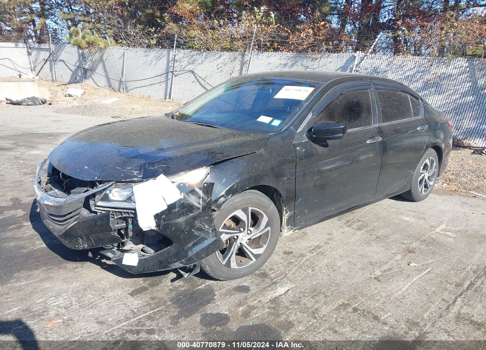 2017 HONDA ACCORD LX VIN: 1HGCR2F39HA160207