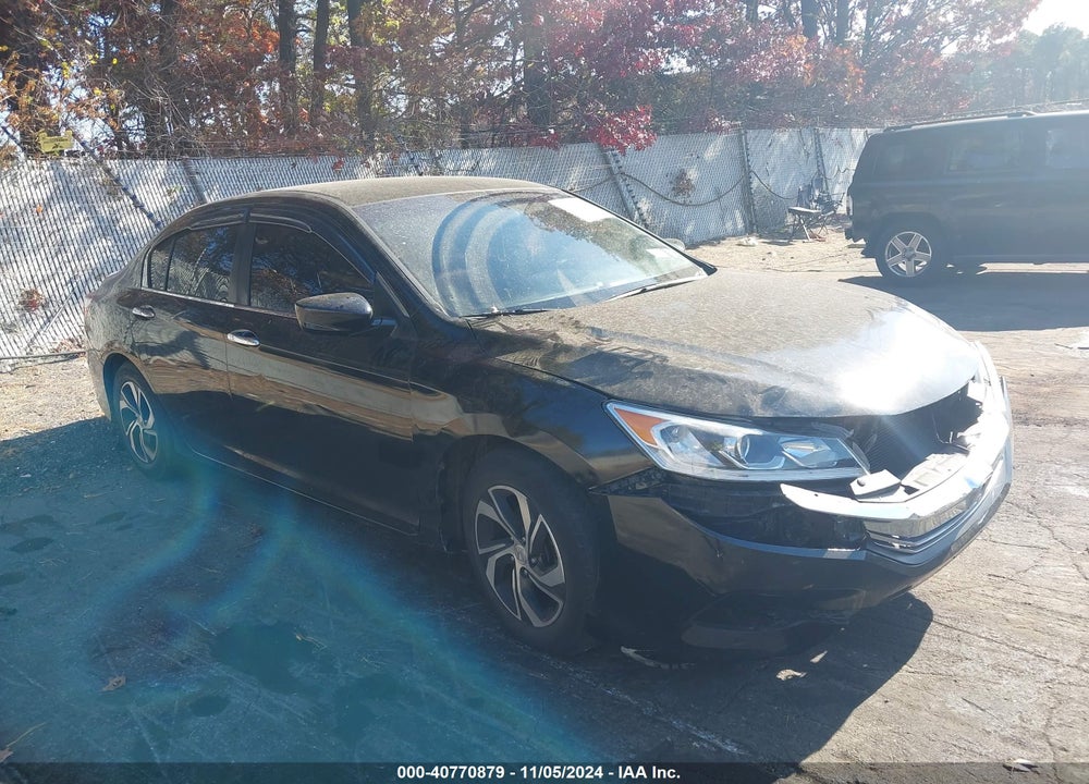 2017 HONDA ACCORD LX VIN: 1HGCR2F39HA160207