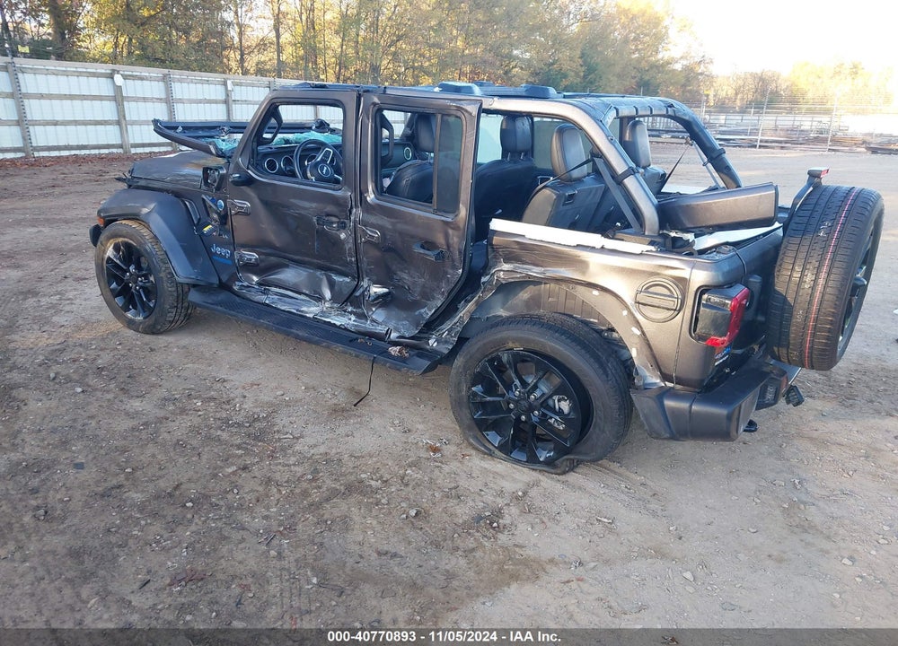 2021 JEEP WRANGLER 4XE UNLIMITED SAHARA 4X4 VIN: 1C4JJXP6XMW800733