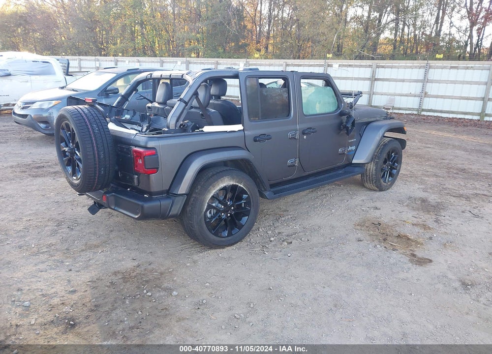 2021 JEEP WRANGLER 4XE UNLIMITED SAHARA 4X4 VIN: 1C4JJXP6XMW800733