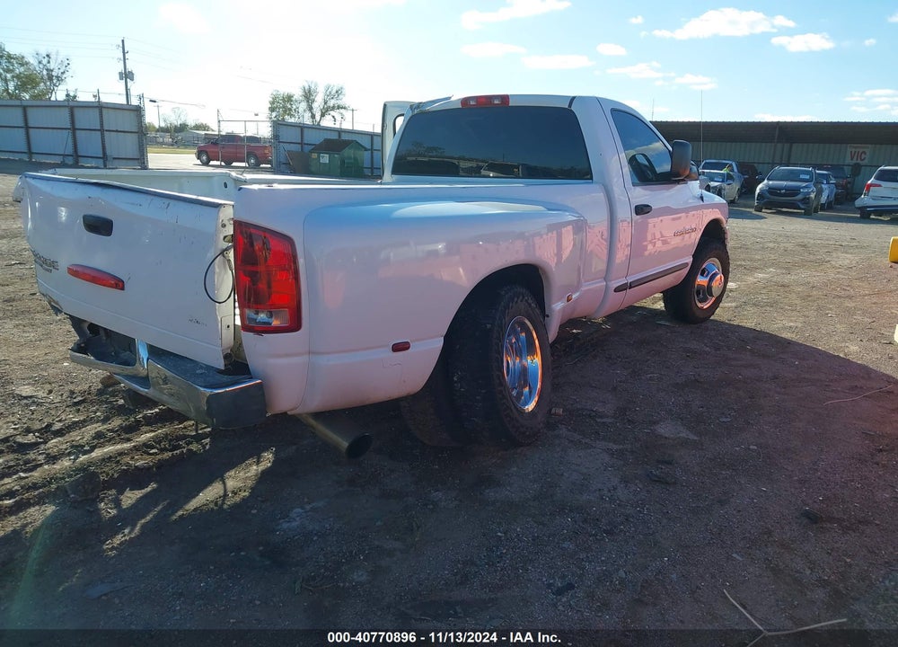 2003 DODGE RAM 3500 VIN: 3D7MA46C53G832074