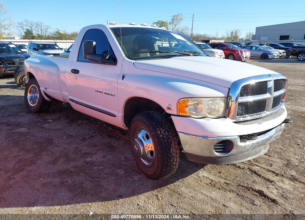 2003 DODGE RAM 3500 VIN: 3D7MA46C53G832074