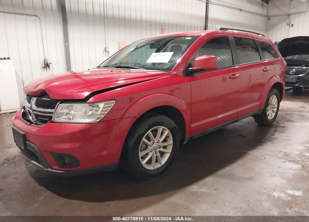 2016 DODGE JOURNEY VIN: 3C4PDDBG0GT209028