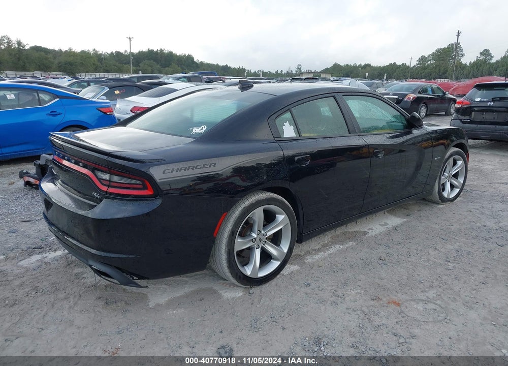 2018 DODGE CHARGER R/T RWD VIN: 2C3CDXCT0JH233667