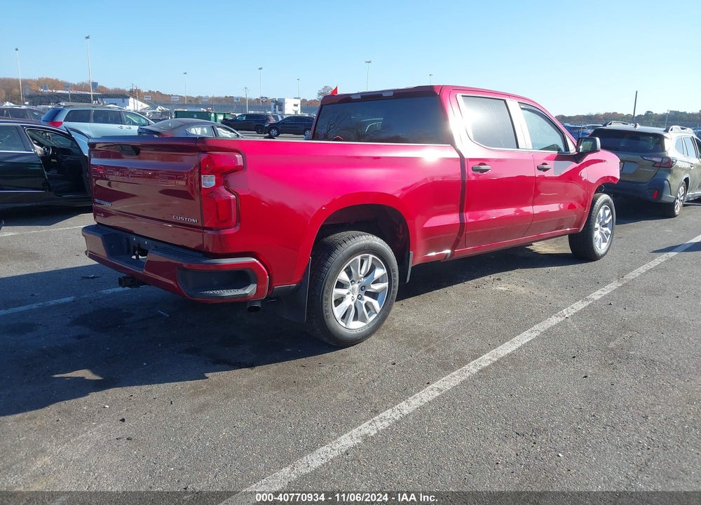 2022 CHEVROLET SILVERADO 1500 LTD 4WD STANDARD BED CUSTOM VIN: 1GCPYBEK8NZ138854