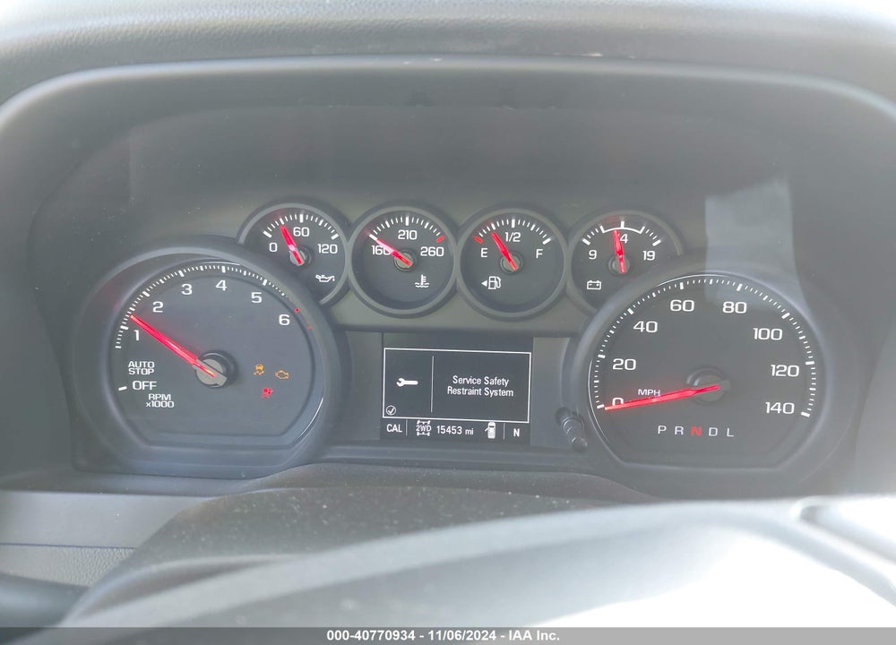 2022 CHEVROLET SILVERADO 1500 LTD 4WD STANDARD BED CUSTOM VIN: 1GCPYBEK8NZ138854