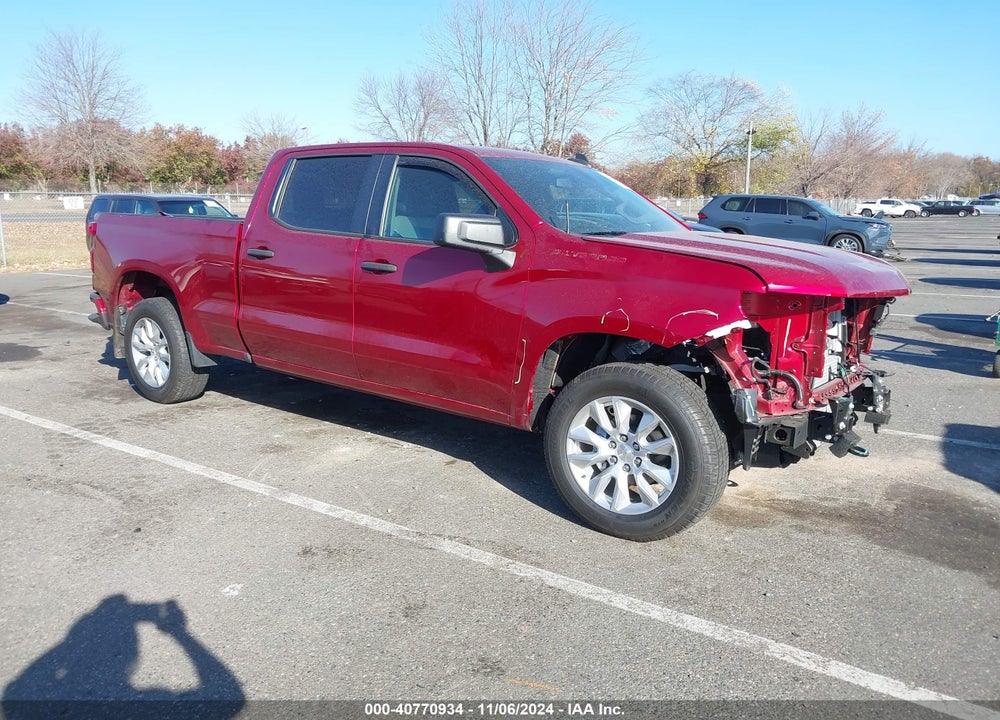 2022 CHEVROLET SILVERADO 1500 LTD 4WD STANDARD BED CUSTOM VIN: 1GCPYBEK8NZ138854