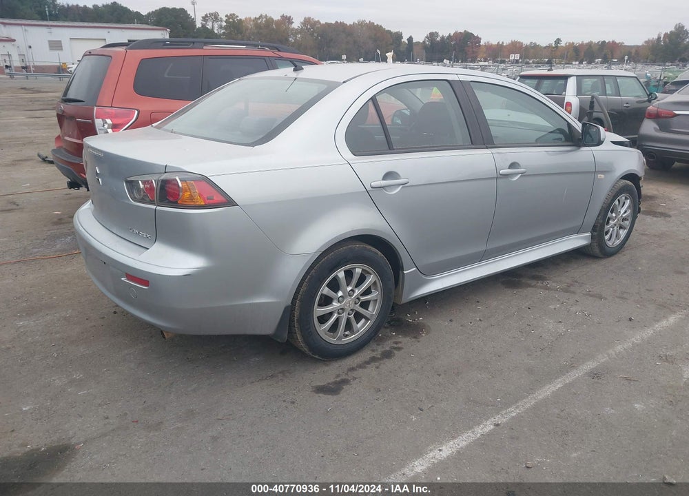 2012 MITSUBISHI LANCER ES VIN: JA32U2FU6CU018436