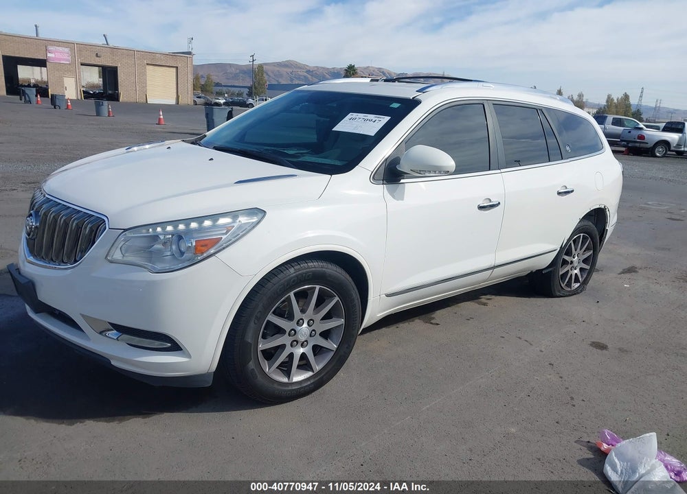 2013 BUICK ENCLAVE LEATHER VIN: 5GAKRCKD2DJ218376