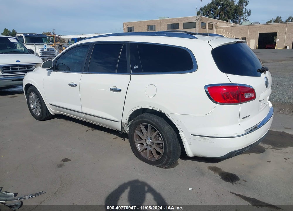 2013 BUICK ENCLAVE LEATHER VIN: 5GAKRCKD2DJ218376