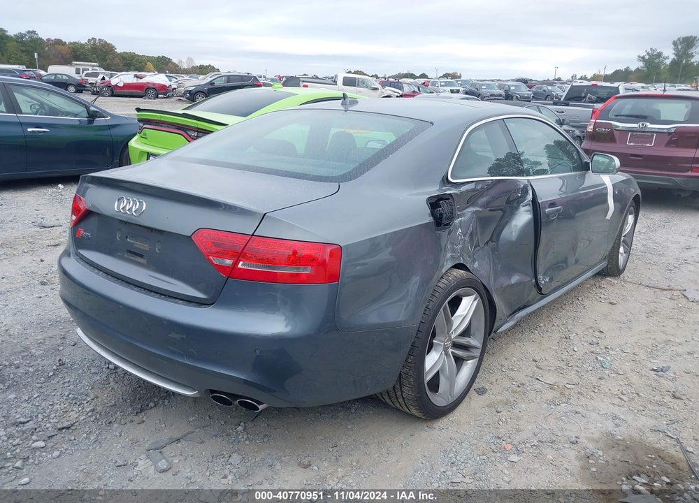 2012 AUDI S5 4.2 PREMIUM PLUS VIN: WAUCVAFR4CA003571
