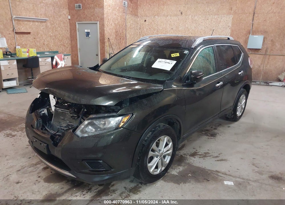 2015 NISSAN ROGUE SV VIN: 5N1AT2MV9FC868823