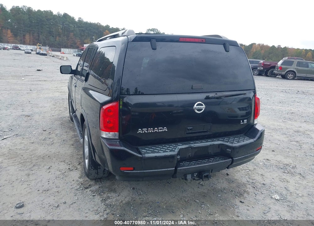 2008 NISSAN ARMADA LE VIN: 5N1AA08D88N624180
