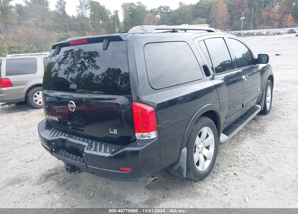 2008 NISSAN ARMADA LE VIN: 5N1AA08D88N624180